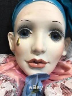 One of a Kind 45 The Klowns Collection Chanelle Porcelain Doll By Kay McKee