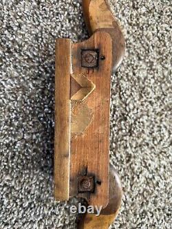 One-of-a-Kind Antique French Spoke Draw Shave Planer JTW 12 Long Museum Piece