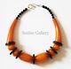 One Of A Kind Art Deco Bakelite Necklace From Prominent Estate Collection