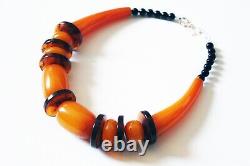 One of a Kind Art Deco Bakelite necklace from prominent estate collection