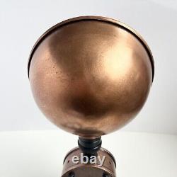 One of a Kind! Artist Made, Copper Pipe Room Lamp, Vintage Crossing, On/Off Swit