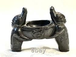 One of a Kind Authentic Museum Pre-Columbian Olmec Mayan jade Figure Toy 3K old