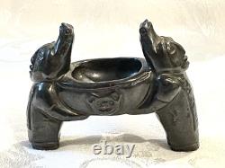 One of a Kind Authentic Museum Pre-Columbian Olmec Mayan jade Figure Toy 3K old