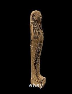 One of a Kind Egyptian vintage Ushabti, Shabti. Egyptian replica artifacts