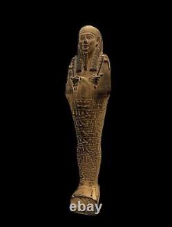 One of a Kind Egyptian vintage Ushabti, Shabti. Egyptian replica artifacts