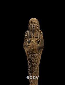 One of a Kind Egyptian vintage Ushabti, Shabti. Egyptian replica artifacts