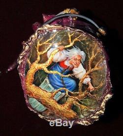 One of a Kind Fedoskino Lacquer Box A Tale of Baba Yaga by Shenshin