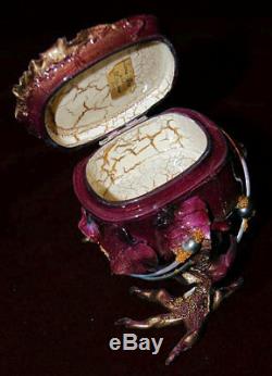 One of a Kind Fedoskino Lacquer Box A Tale of Baba Yaga by Shenshin
