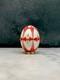 One-of-a-kind Hand-stitched Art Egg Real Hollow Shell, Luxury Collectible