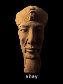 One of a Kind Handcarved Statue for Egyptian King Akhenaton, Manifest Details