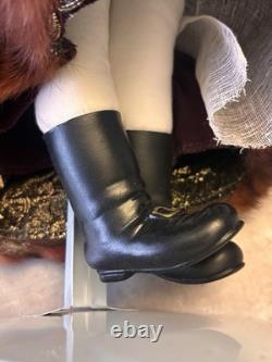 One-of-a-Kind Handcrafted Père Noël Santa Figure Signed Heirloom Christmas 19