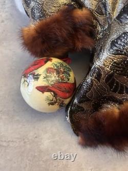 One-of-a-Kind Handcrafted Père Noël Santa Figure Signed Heirloom Christmas 19