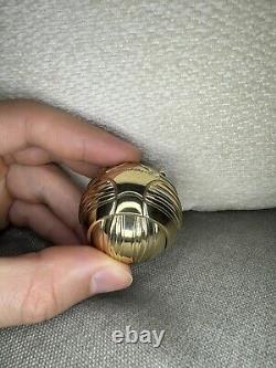 One of a Kind Harry Potter Brass Golden Snitch Proposal Ring Box
