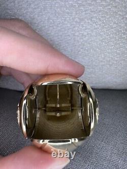 One of a Kind Harry Potter Brass Golden Snitch Proposal Ring Box