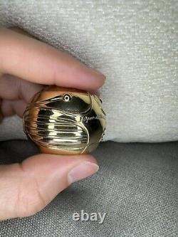 One of a Kind Harry Potter Brass Golden Snitch Proposal Ring Box