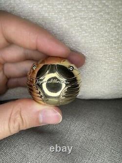 One of a Kind Harry Potter Brass Golden Snitch Proposal Ring Box