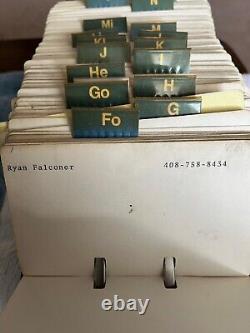 One of a Kind Indy 500 Collections Al Unser sr's personal ROLODEX and phone