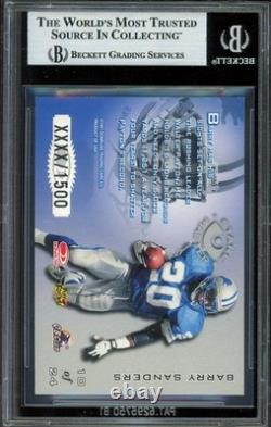 One of a Kind Jerry Meyer Collection 1997 Donruss Preferred Barry Sanders Sample