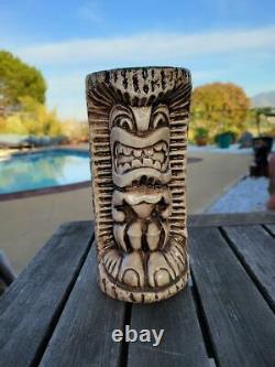 One of a Kind La Mariana Big Toe Tiki Mug by Gecko 1/1 Autographed Large Hawaii