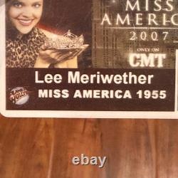 One-of-a-Kind Lee Meriwether Catwoman Miss America 2007 Security ID Photo Card
