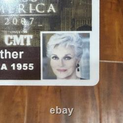 One-of-a-Kind Lee Meriwether Catwoman Miss America 2007 Security ID Photo Card