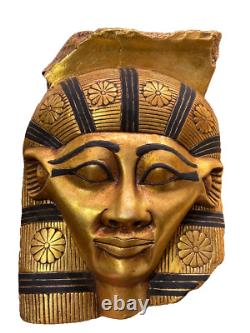 One of a Kind Piece of Goddess Hathor Mask, Manifest Piece for Home Decoration