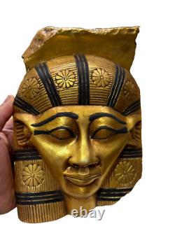 One of a Kind Piece of Goddess Hathor Mask, Manifest Piece for Home Decoration