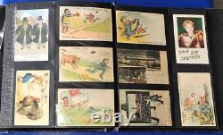 One of a Kind Post Card Album400 piecesSome Rare 1905-1930Huge Album