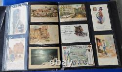 One of a Kind Post Card Album400 piecesSome Rare 1905-1930Huge Album