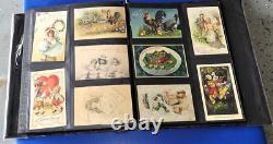 One of a Kind Post Card Album400 piecesSome Rare 1905-1930Huge Album