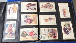 One of a Kind Post Card Album400 piecesSome Rare 1905-1930Huge Album