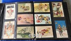 One of a Kind Post Card Album400 piecesSome Rare 1905-1930Huge Album