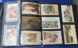 One of a Kind Post Card Album400 piecesSome Rare 1905-1930Huge Album