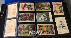 One of a Kind Post Card Album400 piecesSome Rare 1905-1930Huge Album