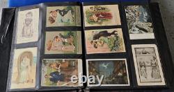 One of a Kind Post Card Album400 piecesSome Rare 1905-1930Huge Album