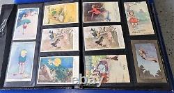 One of a Kind Post Card Album400 piecesSome Rare 1905-1930Huge Album