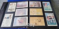 One of a Kind Post Card Album400 piecesSome Rare 1905-1930Huge Album