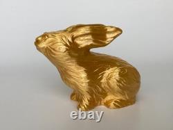 One of a Kind Rabbit Sculpture Pair Early Studio Edition Collectible Art Gift