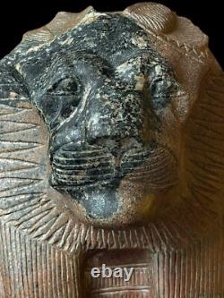 One of a Kind Replica Egyptian Artifact for Goddess Sekhmet, Handmade Statuette