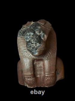 One of a Kind Replica Egyptian Artifact for Goddess Sekhmet, Handmade Statuette