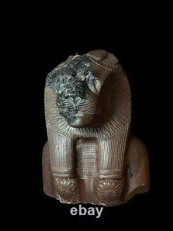 One of a Kind Replica Egyptian Artifact for Goddess Sekhmet, Handmade Statuette