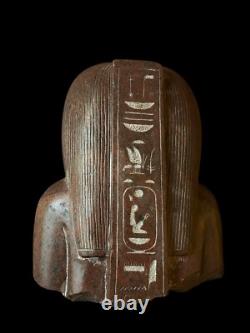 One of a Kind Replica Egyptian Artifact for Goddess Sekhmet, Handmade Statuette