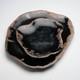 One Of A Kind Set Of Hand-carved Indonesian Petrified Wood Plates