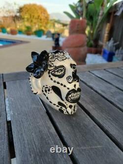 One of a Kind Shrunken Head Tiki Mug by Gecko 1/1 Dia de los Muertos from 2010