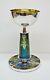 + One Of A Kind Sterling Silver Chalice With Enamels Of Saints + (cu571)