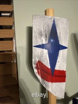 One-of-a-Kind Trowa Barton Clown Mask Gundam Wing Solid Steel, Hand-Painted