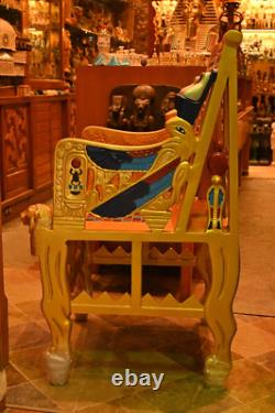 One of a Kind Tutankhamun Throne, Replica Throne Like the one in the museum