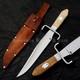 One Of A Kind Of Rare Found Fossilized Mammoth Ivory Hell Belle's Bowie Replica