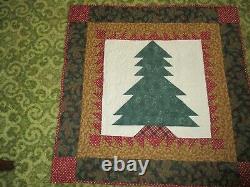 One of a Kind personally designed holiday quilted wall hanging-Thimbleberryfabrc