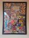 One Of A Kind'super Girl & Superman' Display Piece Artistic Rendering Art